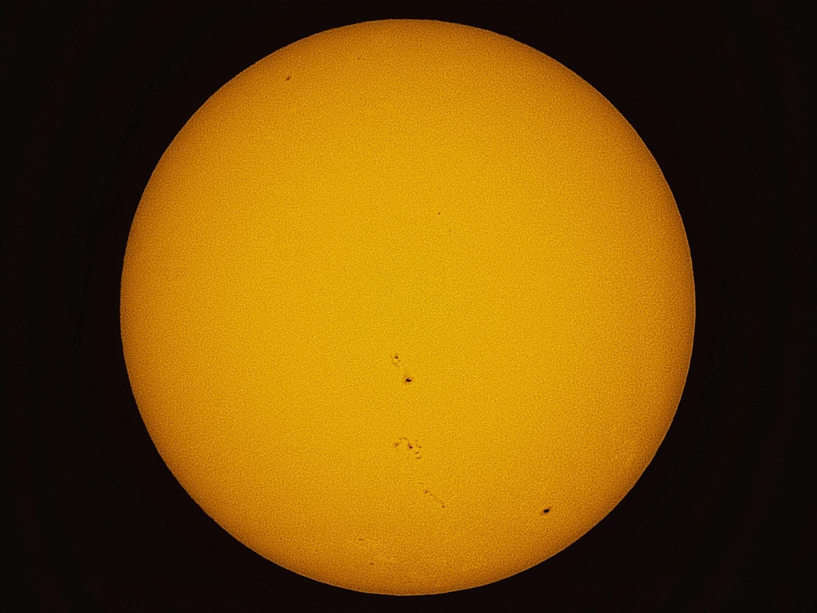 granulation et taches solaires