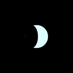 Le croissant de Vénus